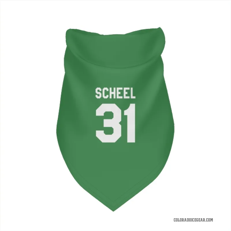 Adam Scheel  Green Colorado Avalanche  Cat & Dog Pet Bandana