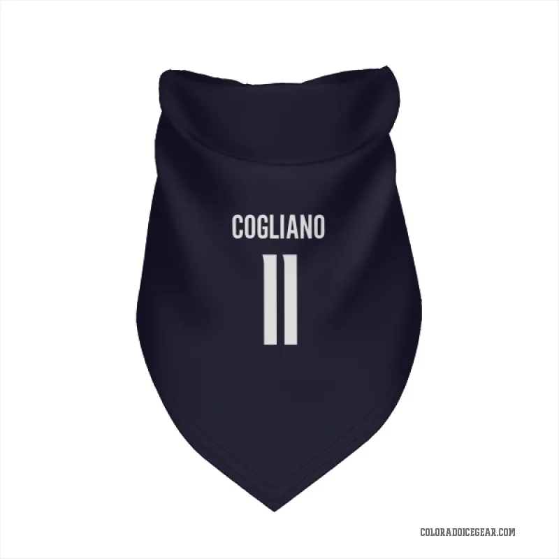 Andrew Cogliano  Navy Colorado Avalanche  Cat & Dog Pet Bandana