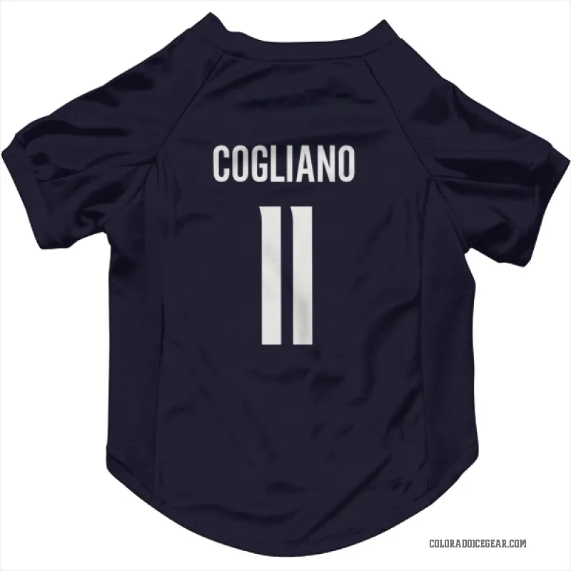 Andrew Cogliano  Navy Colorado Avalanche  Cat & Dog Pet Jersey