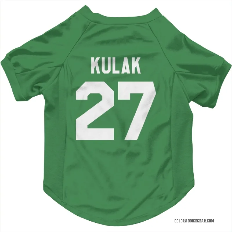 Brett Kulak  Green Colorado Avalanche  Cat & Dog Pet Jersey