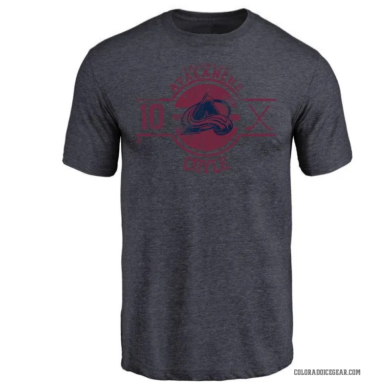 Charlie Coyle Men's Navy Colorado Avalanche Insignia T-Shirt -