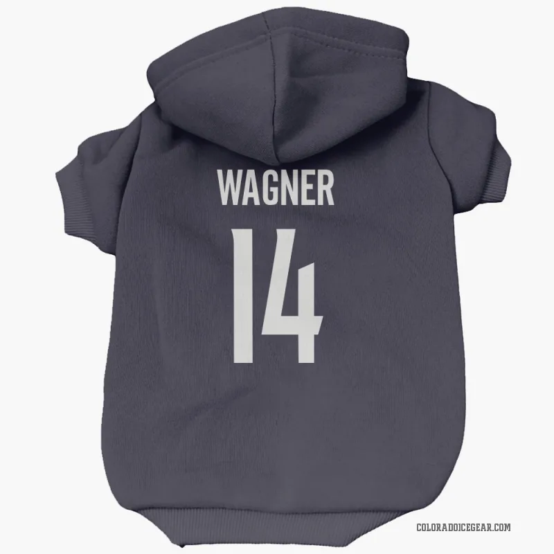Chris Wagner  Navy Colorado Avalanche  Cat & Dog Pet Hoodie