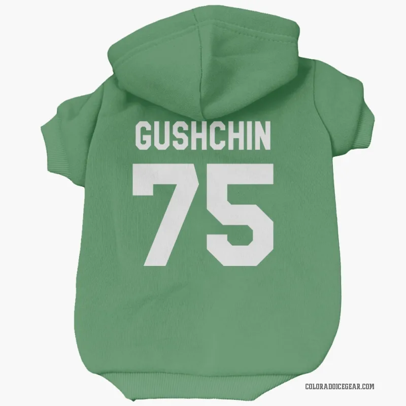 Danil Gushchin  Green Colorado Avalanche  Cat & Dog Pet Hoodie