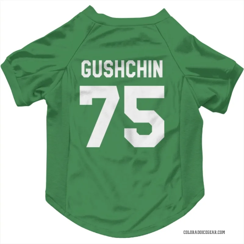Danil Gushchin  Green Colorado Avalanche  Cat & Dog Pet Jersey