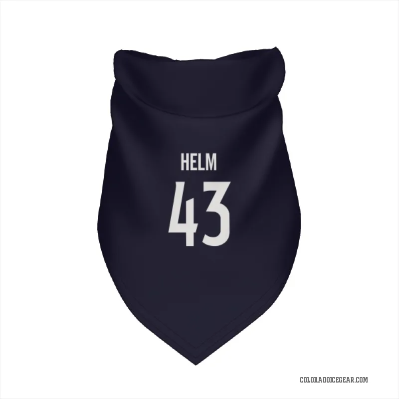 Darren Helm  Navy Colorado Avalanche  Cat & Dog Pet Bandana