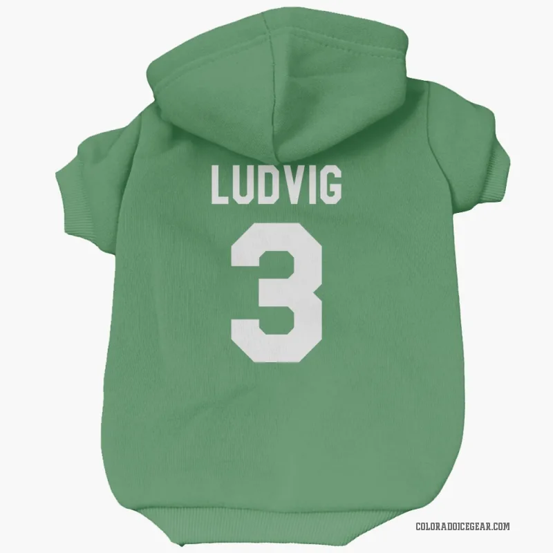 John Ludvig  Green Colorado Avalanche  Cat & Dog Pet Hoodie