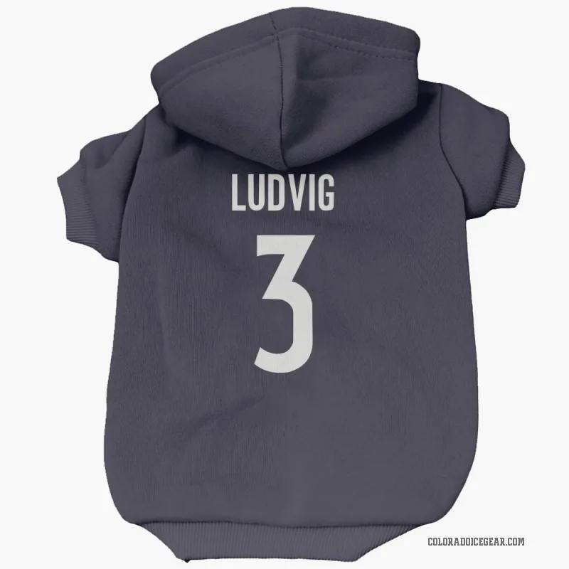 John Ludvig  Navy Colorado Avalanche  Cat & Dog Pet Hoodie