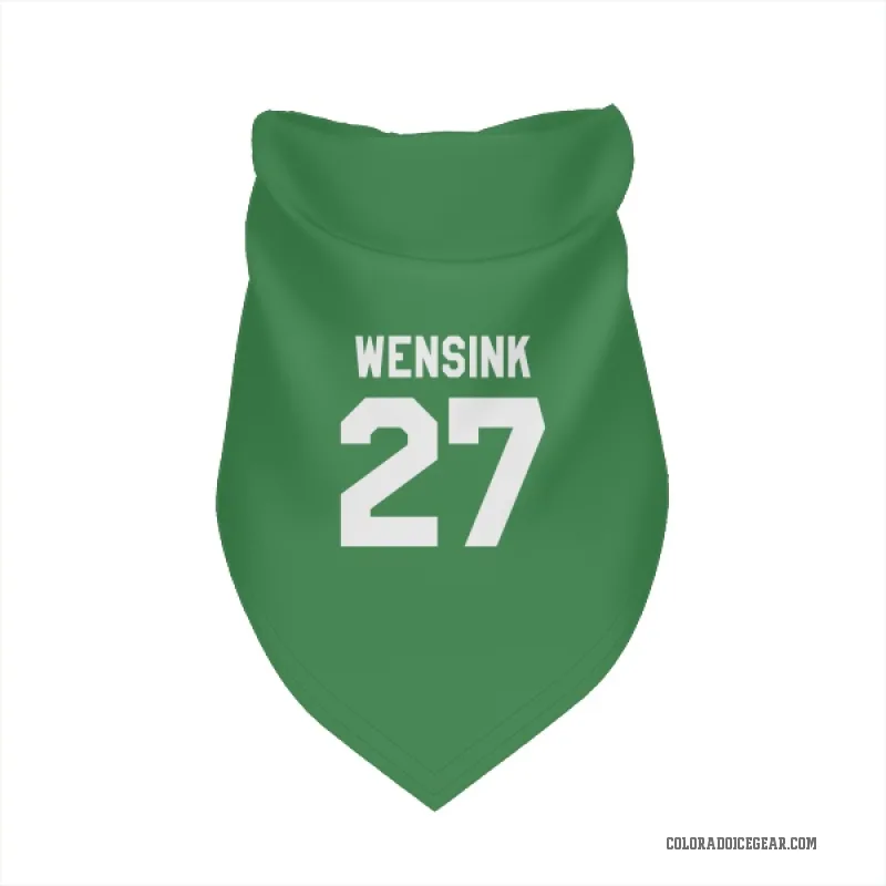 John Wensink  Green Colorado Avalanche  Cat & Dog Pet Bandana