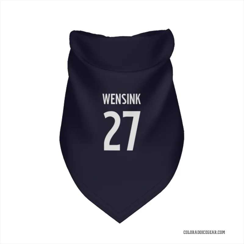 John Wensink  Navy Colorado Avalanche  Cat & Dog Pet Bandana