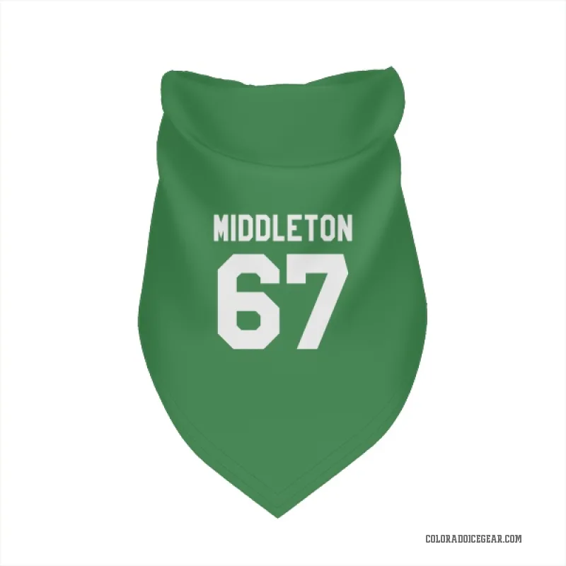 Keaton Middleton  Green Colorado Avalanche  Cat & Dog Pet Bandana