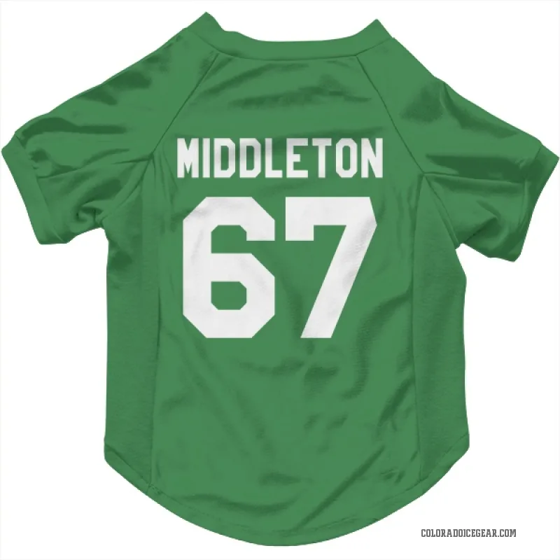 Keaton Middleton  Green Colorado Avalanche  Cat & Dog Pet Jersey