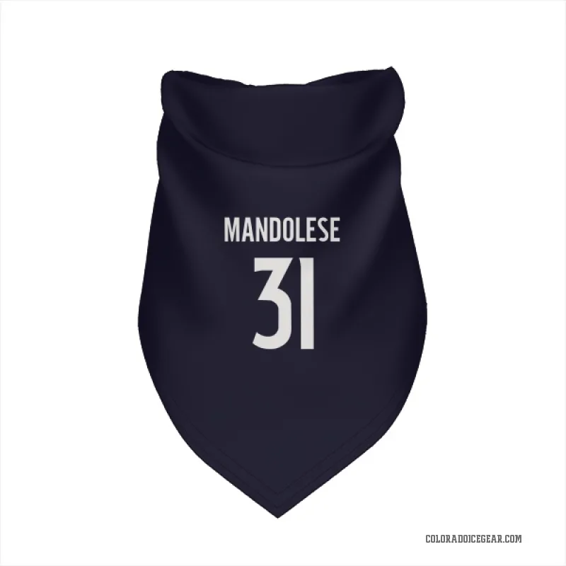 Kevin Mandolese  Navy Colorado Avalanche  Cat & Dog Pet Bandana
