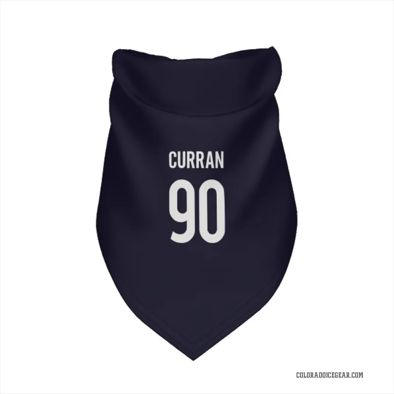 Maxmilian Curran  Navy Colorado Avalanche  Cat & Dog Pet Bandana