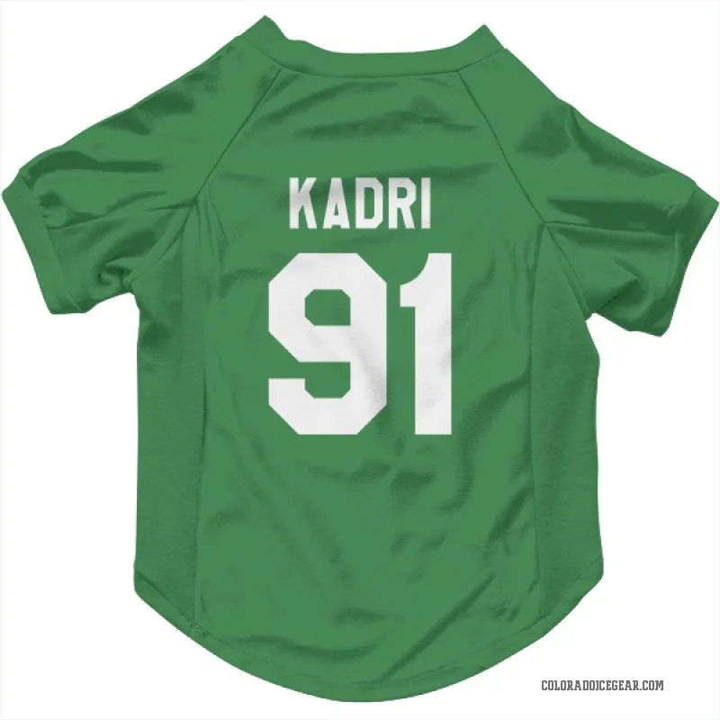 Nazem Kadri  Green Colorado Avalanche  Cat & Dog Pet Jersey