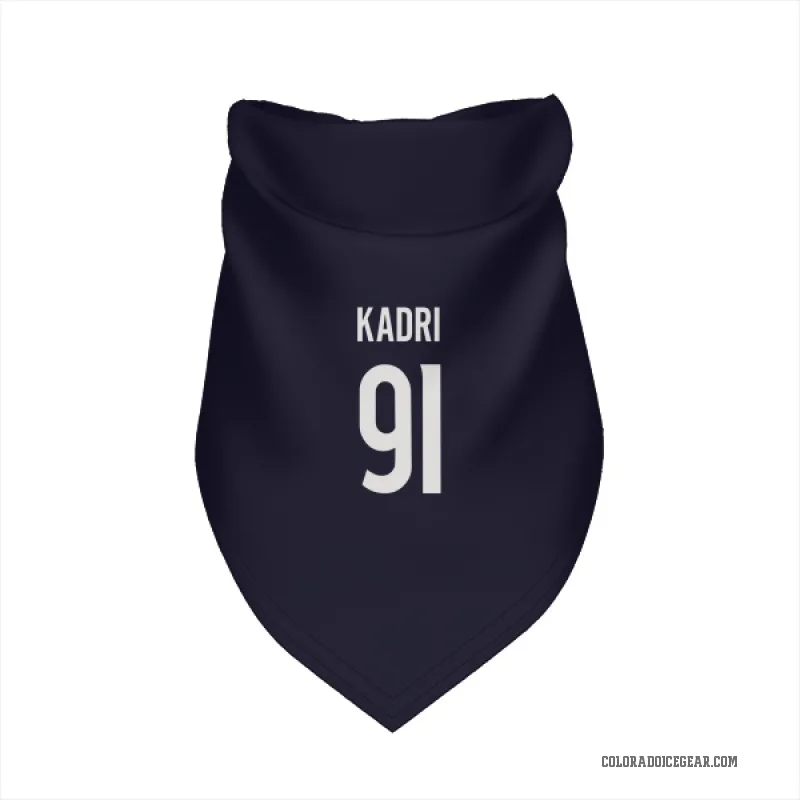 Nazem Kadri  Navy Colorado Avalanche  Cat & Dog Pet Bandana