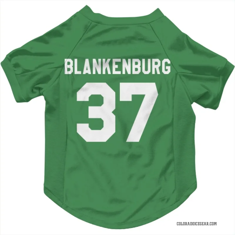Nick Blankenburg  Green Colorado Avalanche  Cat & Dog Pet Jersey