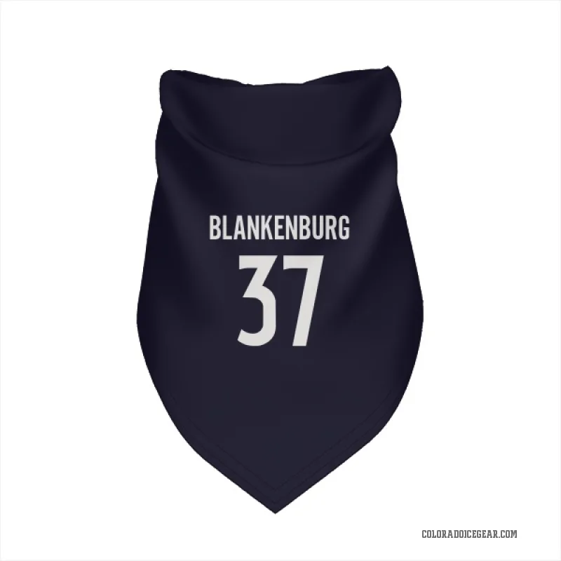 Nick Blankenburg  Navy Colorado Avalanche  Cat & Dog Pet Bandana