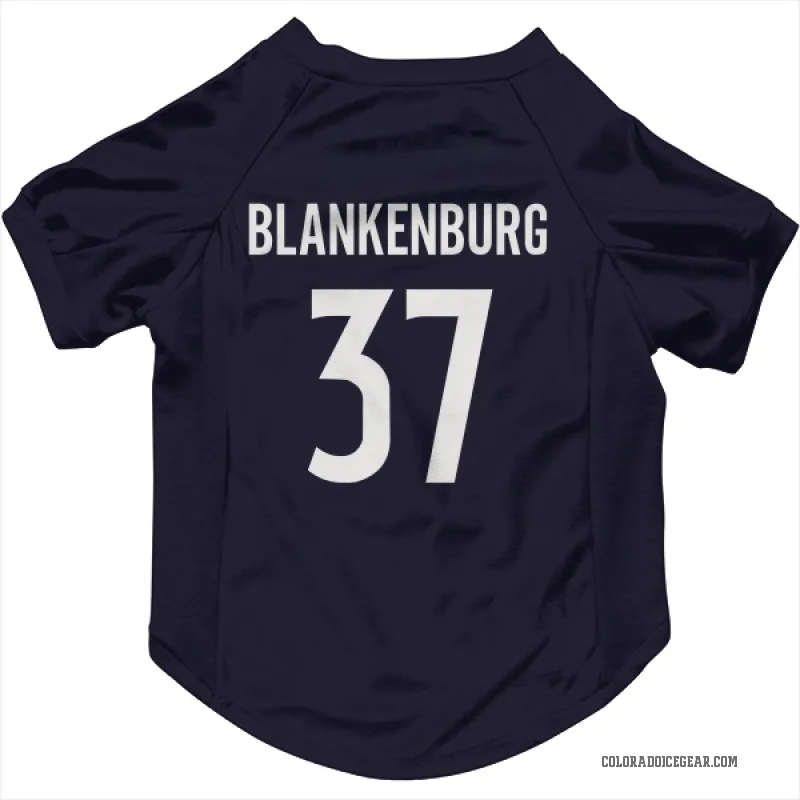 Nick Blankenburg  Navy Colorado Avalanche  Cat & Dog Pet Jersey