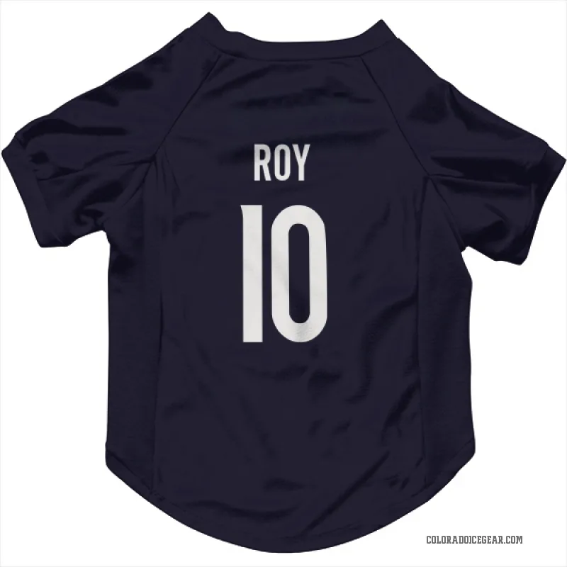 Nicolas Roy  Navy Colorado Avalanche  Cat & Dog Pet Jersey