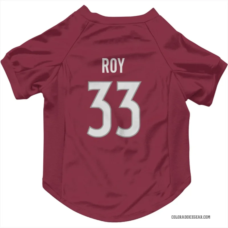 Patrick Roy  Colorado Avalanche   Burgundy Cat & Dog Pet Jersey