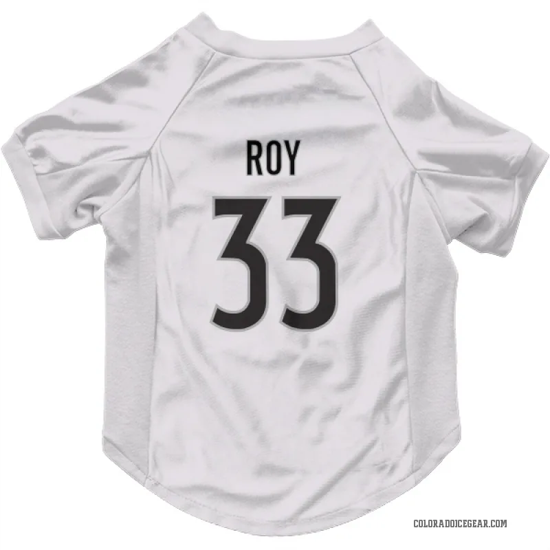 Patrick Roy  White Colorado Avalanche  Cat & Dog Pet Jersey