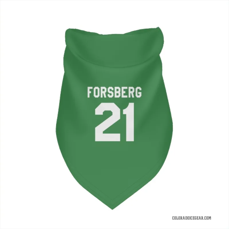 Peter Forsberg  Green Colorado Avalanche  Cat & Dog Pet Bandana