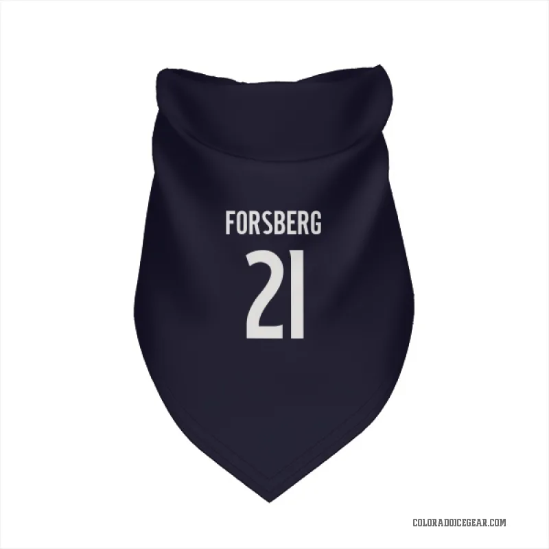 Peter Forsberg  Navy Colorado Avalanche  Cat & Dog Pet Bandana