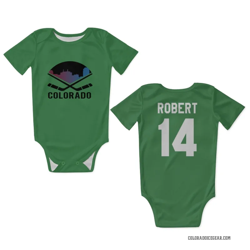 Rene Robert  Green Colorado Avalanche  Newborn & Infant Bodysuit