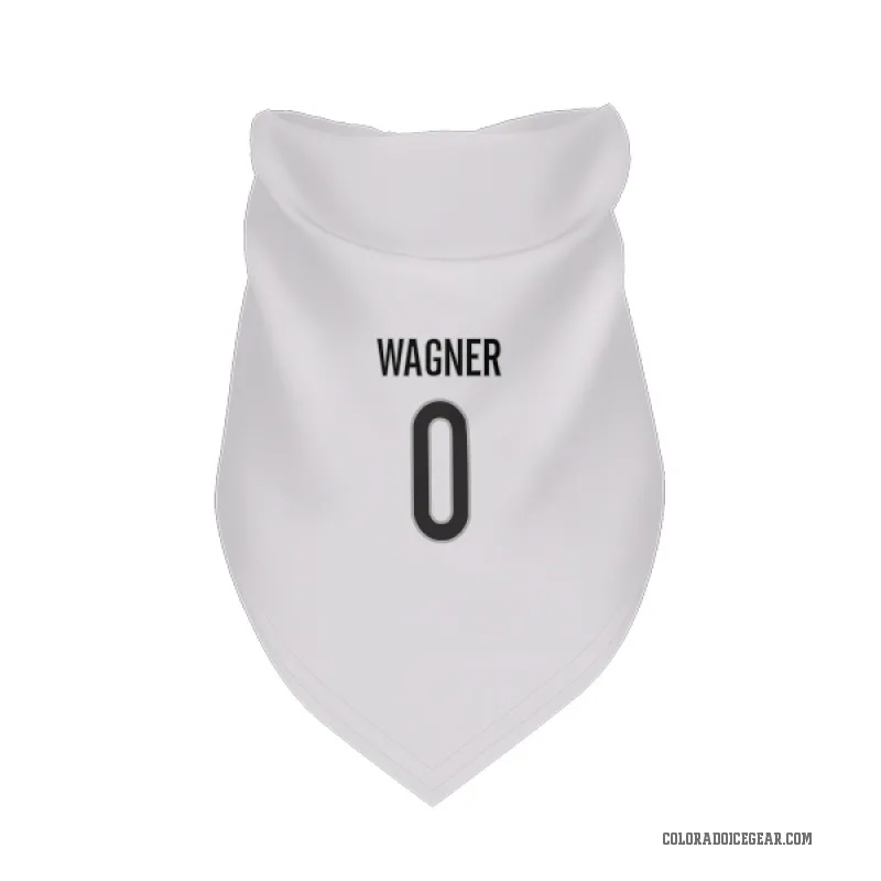 Ryan Wagner  White Colorado Avalanche  Cat & Dog Pet Bandana