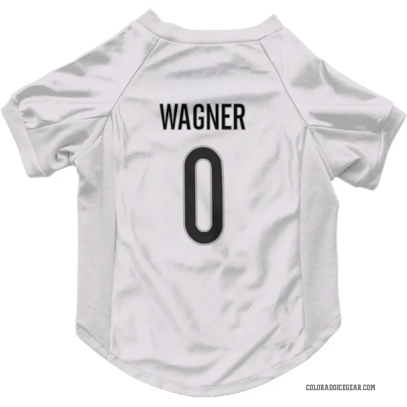 Ryan Wagner  White Colorado Avalanche  Cat & Dog Pet Jersey