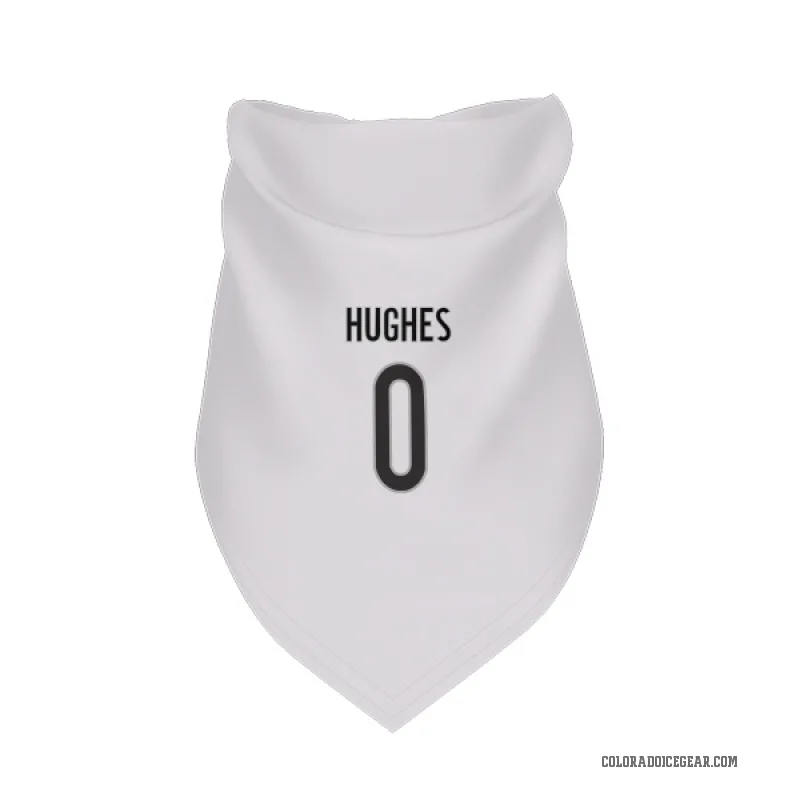 T.J. Hughes  White Colorado Avalanche  Cat & Dog Pet Bandana